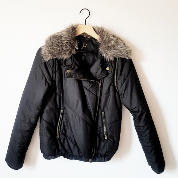 Jack Moto Puffer Coat and Vest - Picture 1 of 7